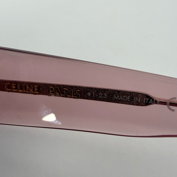 NEW!!! Celine transparent pink sunglasses CL40277I 72Y Authentic Retail 480$